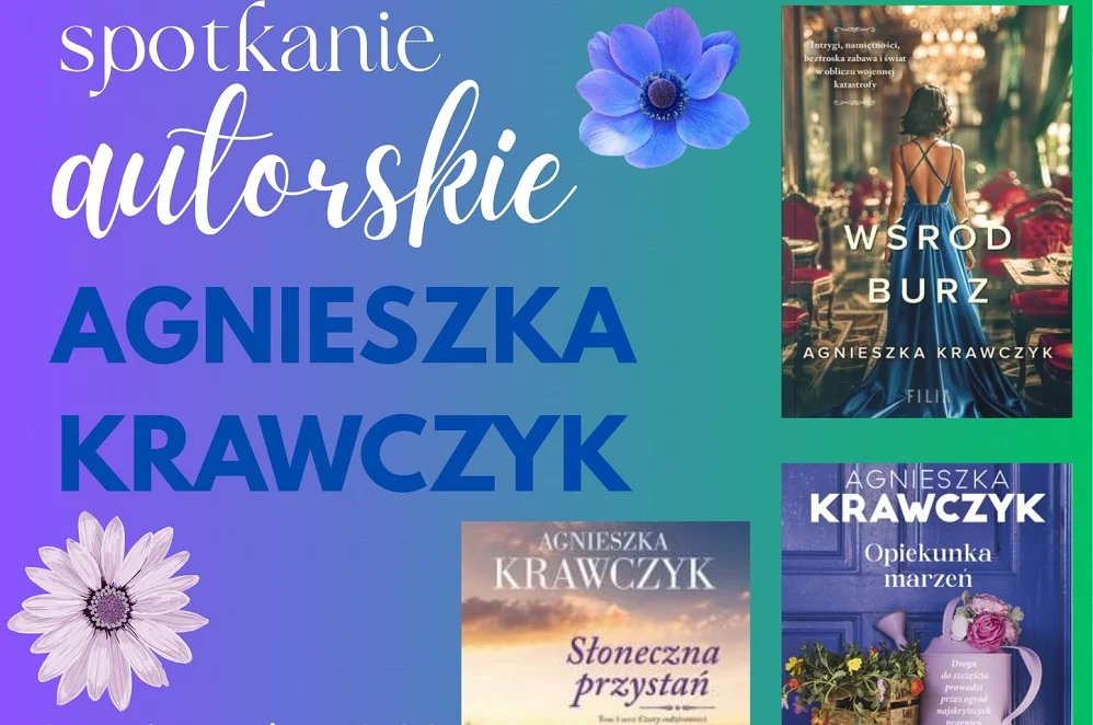 Agnieszka Krawczyk w Orzeszu – spotkanie autorskie w ramach Tygodnia Bibliotek