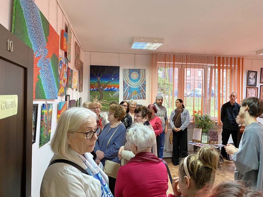 Wystawa malarstwa Adama Świerca / fot. DDK Piekary Śląskie