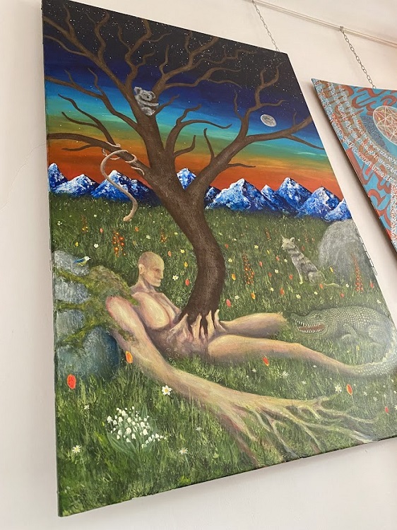 Wystawa malarstwa Adama Świerca / fot. DDK Piekary Śląskie