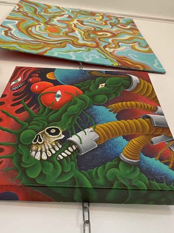 Wystawa malarstwa Adama Świerca / fot. DDK Piekary Śląskie