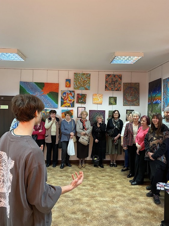 Wystawa malarstwa Adama Świerca / fot. DDK Piekary Śląskie