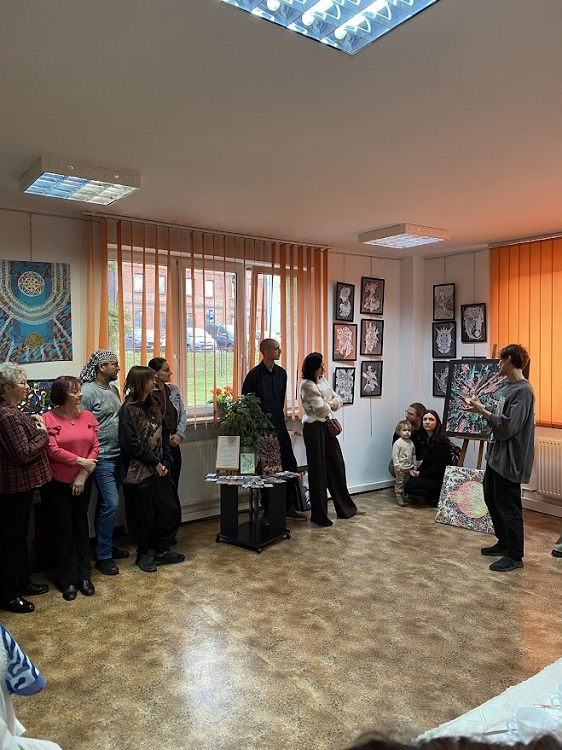 Wystawa malarstwa Adama Świerca / fot. DDK Piekary Śląskie