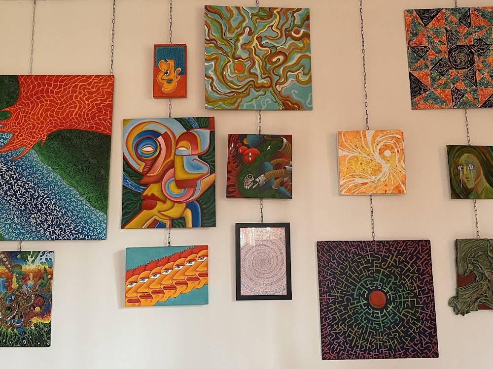 Wystawa malarstwa Adama Świerca / fot. DDK Piekary Śląskie