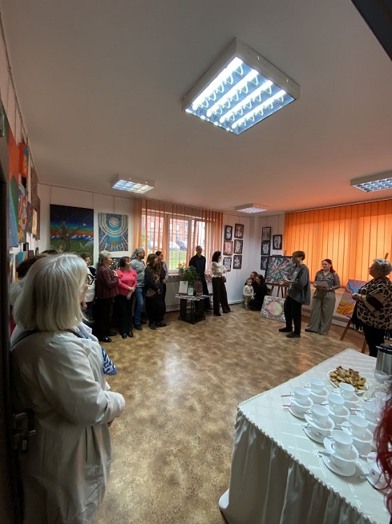 Wystawa malarstwa Adama Świerca / fot. DDK Piekary Śląskie