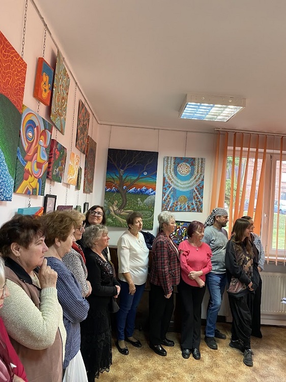 Wystawa malarstwa Adama Świerca / fot. DDK Piekary Śląskie