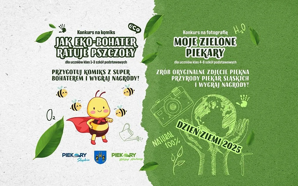 Zostań eko-bohaterem! Konkursy z okazji Dnia Ziemi w Piekarach Śląskich