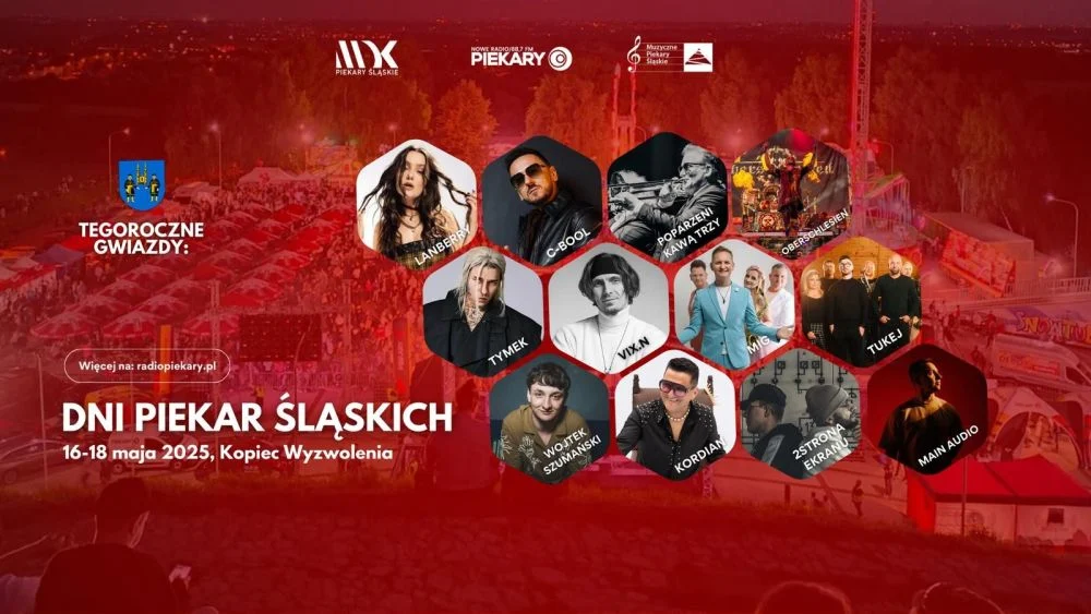 Dni Piekar Śląskich 2025 – wyjątkowe koncerty i atrakcje pod Kopcem Wyzwolenia!