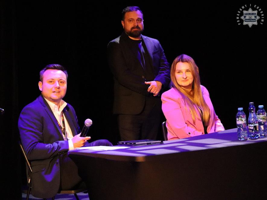 Debata społeczna o bezpieczeństwie drogowym / fot. KMP Piekary Śląskie