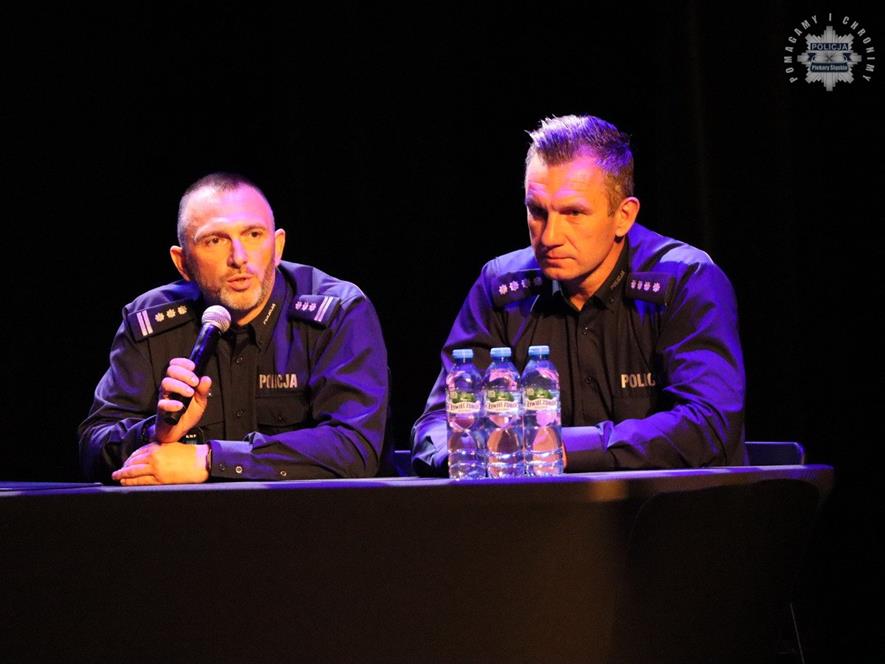 Debata społeczna o bezpieczeństwie drogowym / fot. KMP Piekary Śląskie