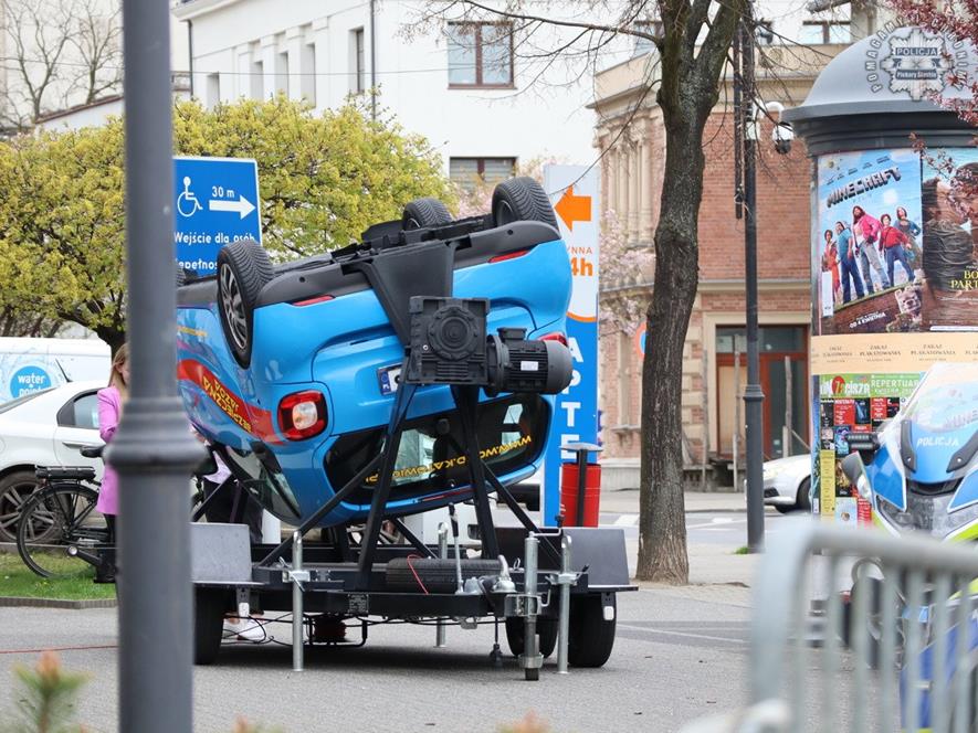Debata społeczna o bezpieczeństwie drogowym / fot. KMP Piekary Śląskie