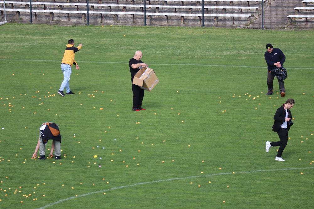 Wielkanocne zbieranie jajek na stadionie MOSiR / fot. MOSiR Piekary Śląskie