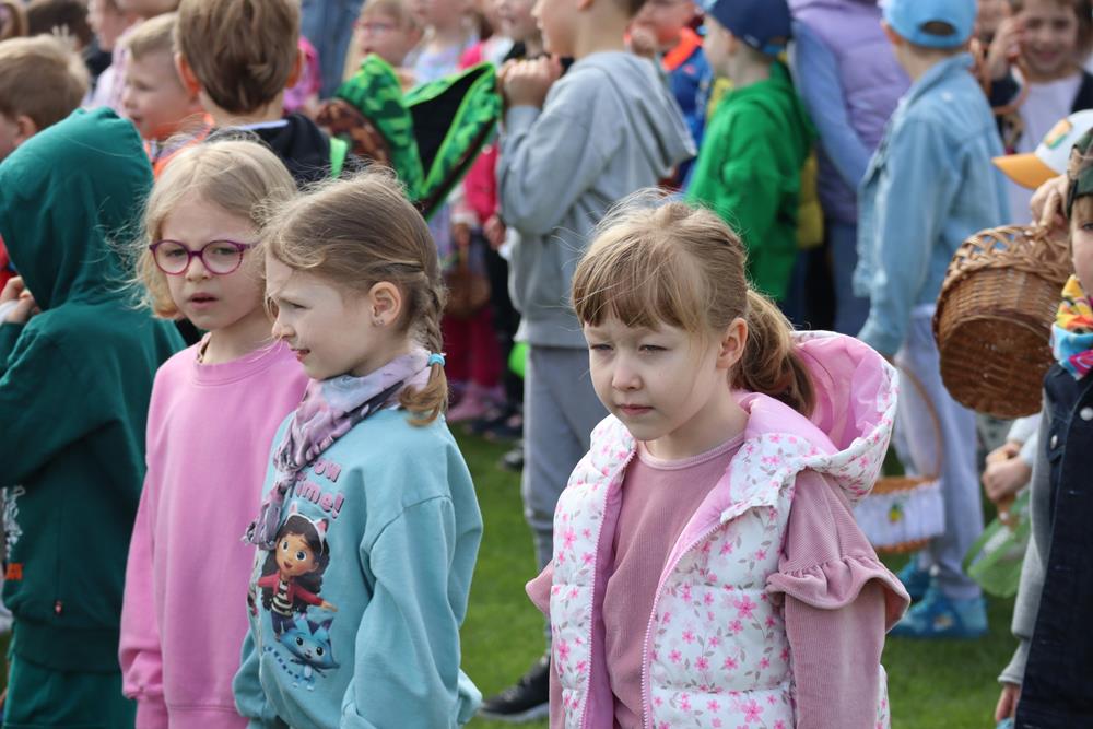 Wielkanocne zbieranie jajek na stadionie MOSiR / fot. MOSiR Piekary Śląskie