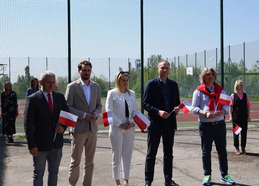 „Żywa Flaga” w Piekarach Śląskich / fot. UM Piekary Śląskie