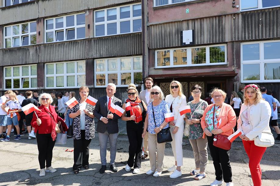 „Żywa Flaga” w Piekarach Śląskich / fot. UM Piekary Śląskie