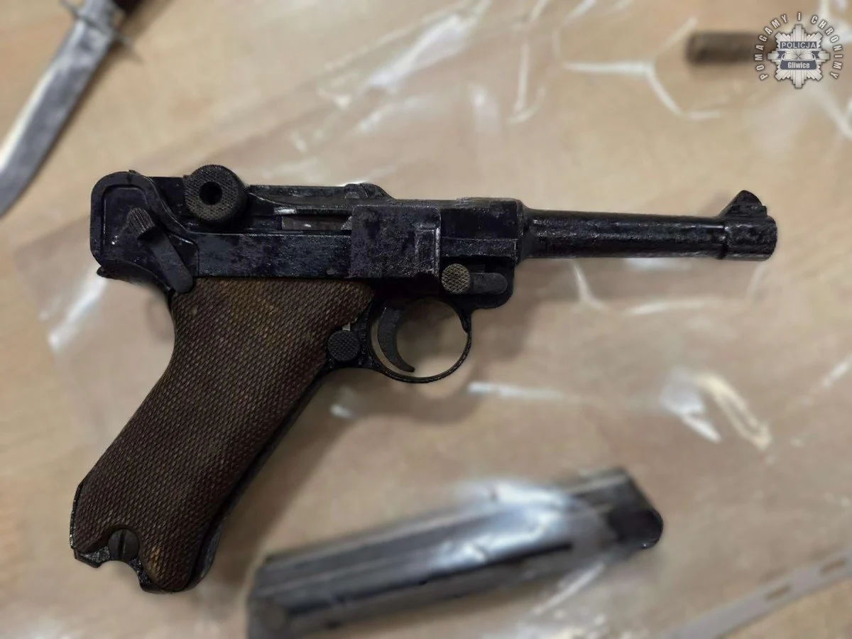 Gliwiccy policjanci zabezpieczyli broń z czasów II wojny światowej