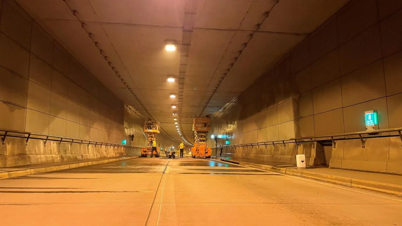 Uwaga kierowcy! Prace serwisowe w tunelu Drogowej Trasy Średnicowej dzień wcześniej