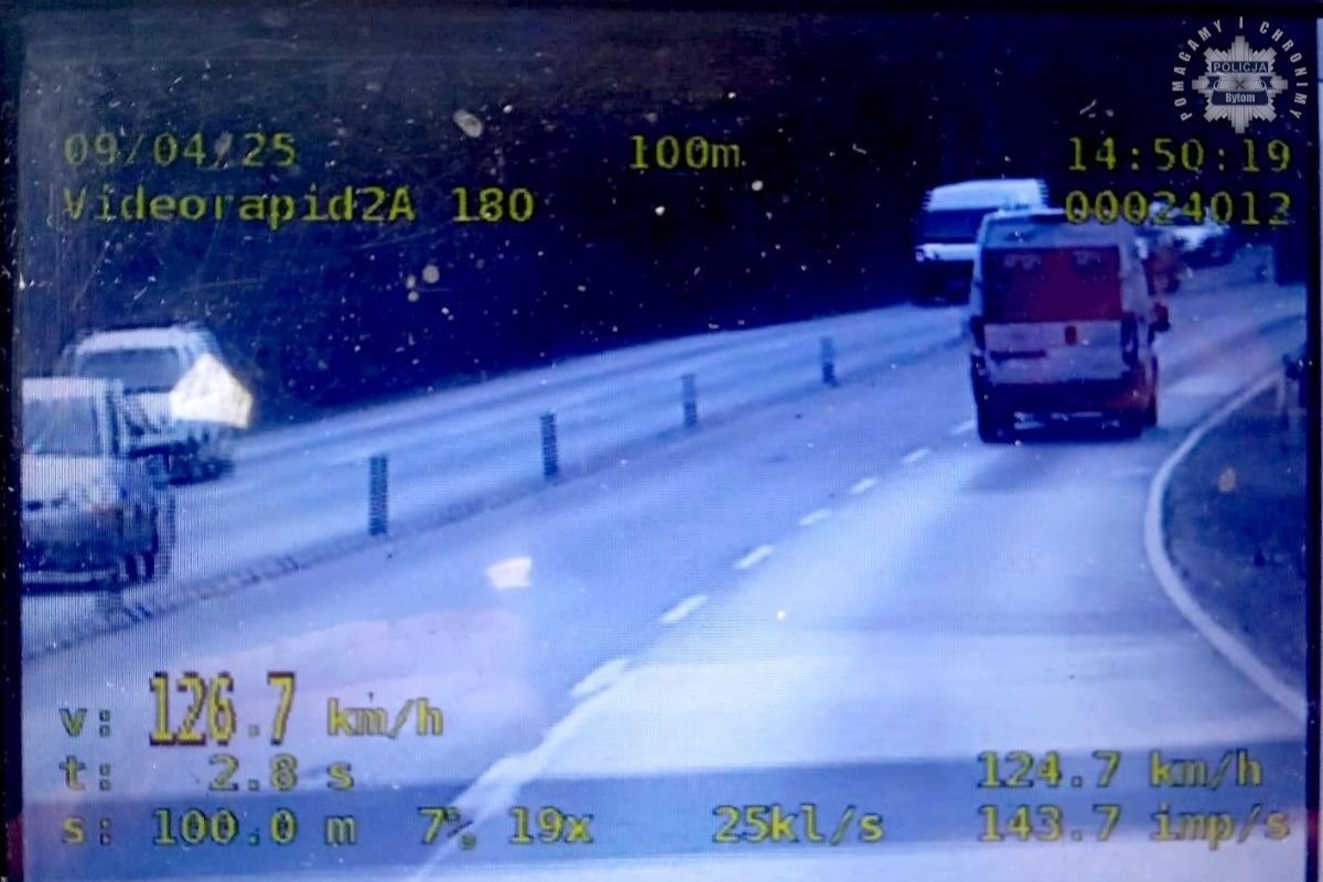 Pędził ponad 126 km/h - został zatrzymany przez "Speed"