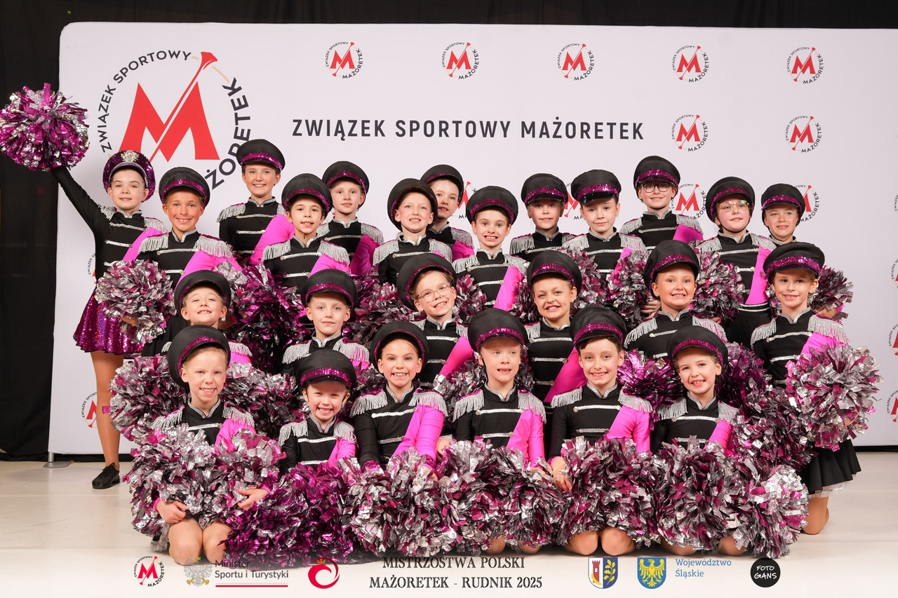 Wielki sukces bytomskich mażoretek. Zawodniczki UKS Charms wywalczyły 5 medali!