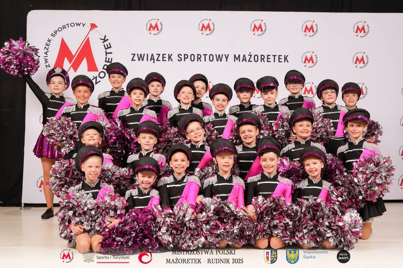 Wielki sukces bytomskich mażoretek. Zawodniczki UKS Charms wywalczyły 5 medali!