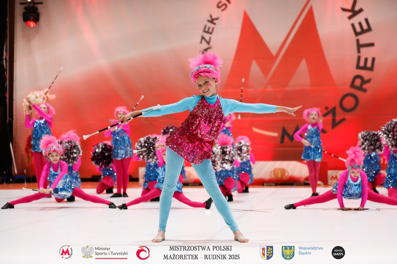 Wielki sukces bytomskich mażoretek. Zawodniczki UKS Charms wywalczyły 5 medali!