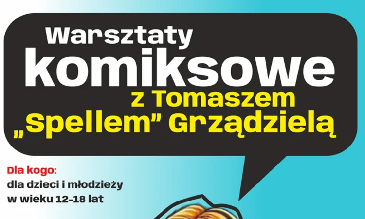 Przed nami warsztaty komiksowe w Zagłębiowskiej Mediatece