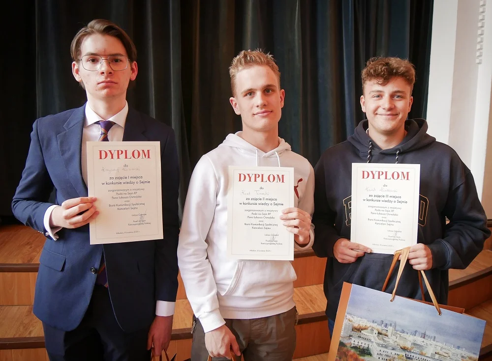 Uczniowie sprawdzili swoją wiedzę o Sejmie RP [FOTO]