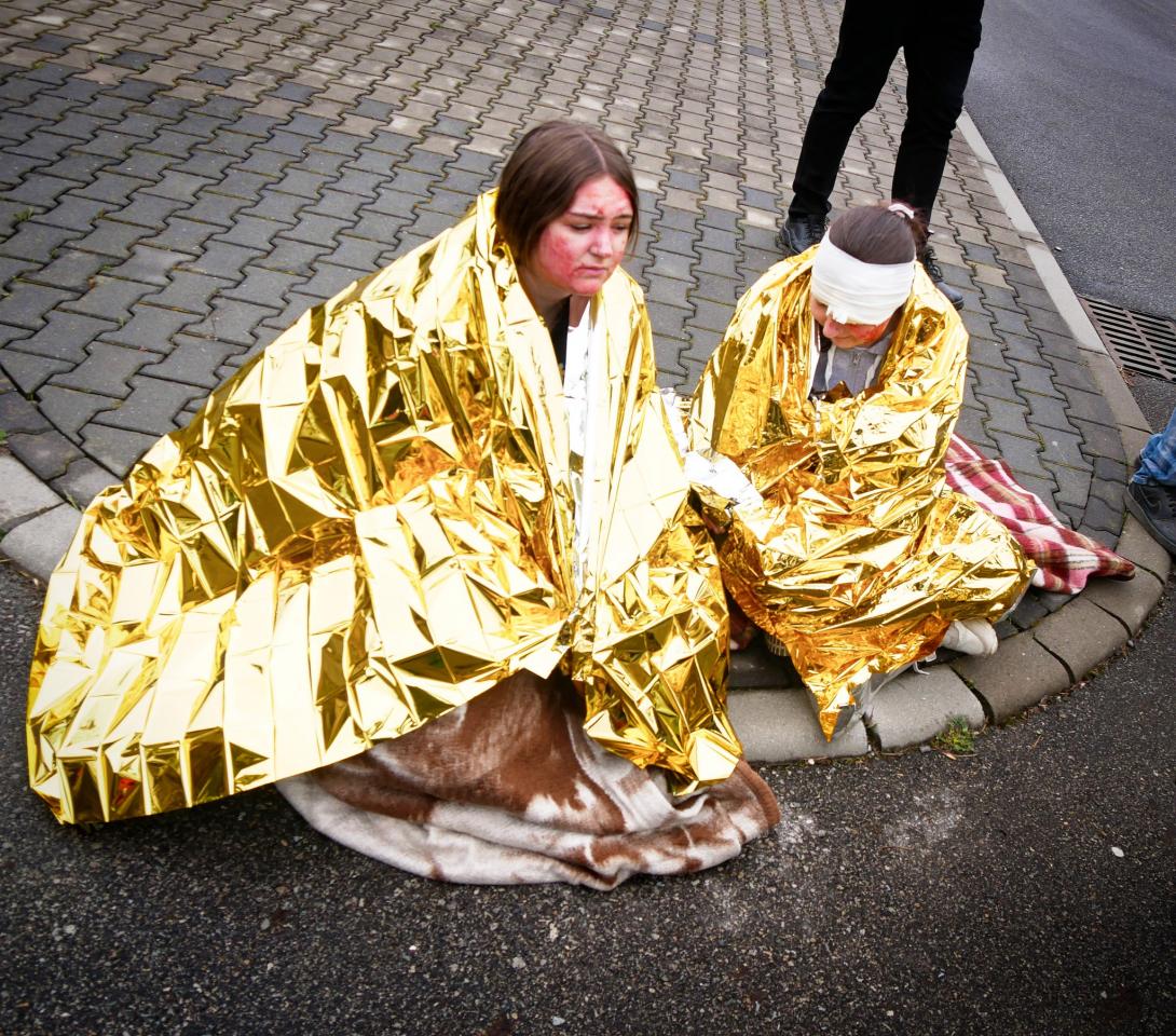 Ćwiczenia służb w Łaziskach Górnych 5