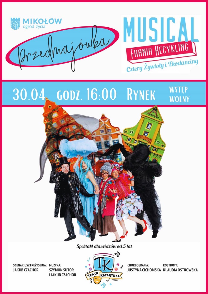 Przedmajówka w Mikołowie – Koncert i Musical 30 Kwietnia na Rynku