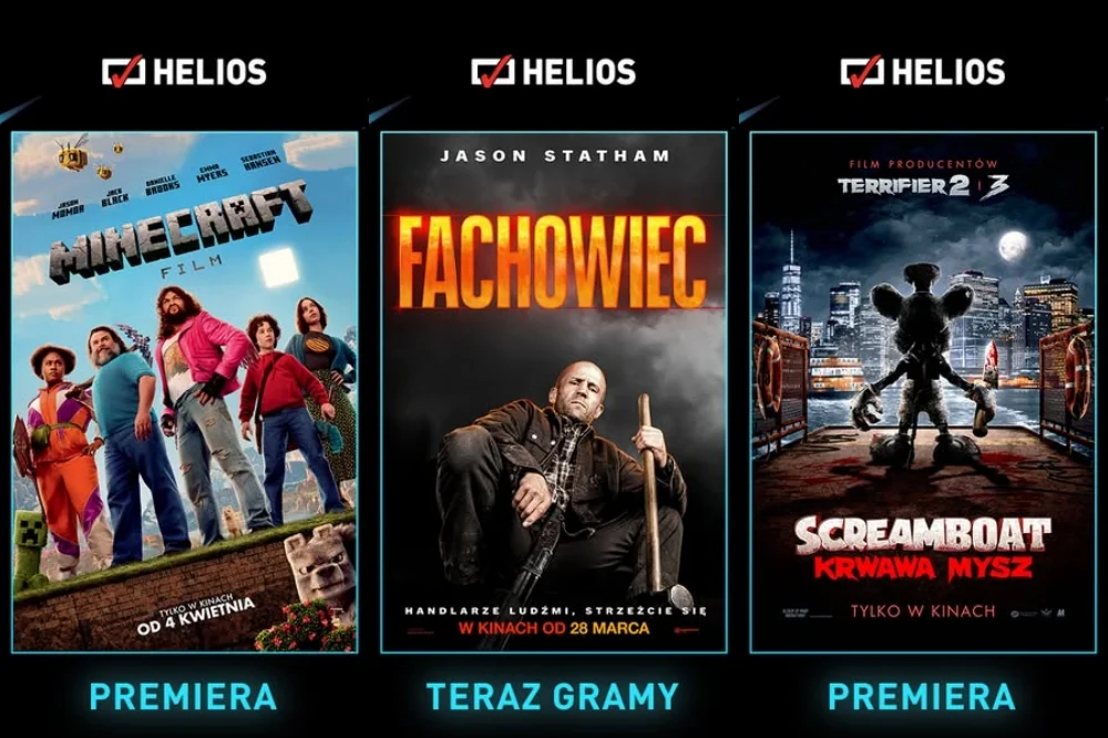 Kwietniowe nowości w kinach Helios