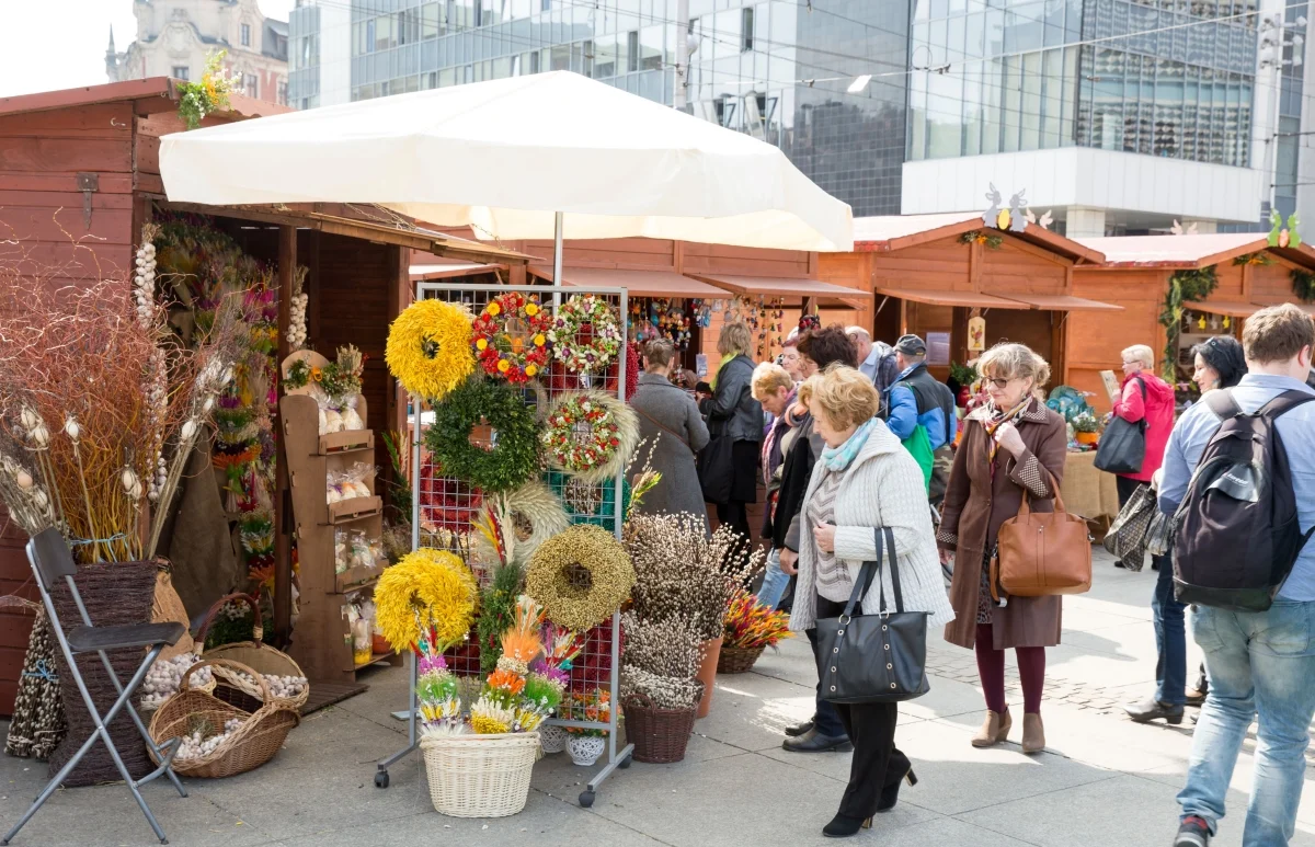 Wielkanocne tradycje na katowickim Rynku. Co czeka odwiedzających Jarmark?