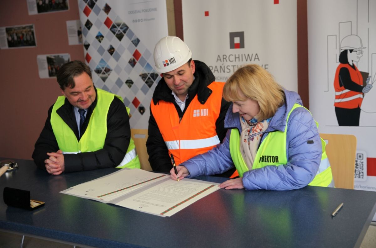 Archiwum Państwowe w Katowicach – wmurowano kapsułę czasu