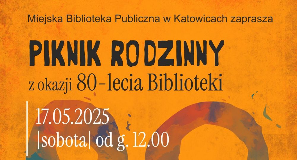 Niezwykły piknik urodzinowy biblioteki w Katowicach czeka na mieszkańców!
