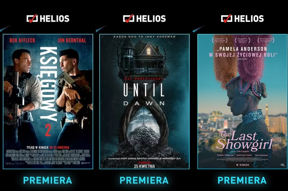 Moc nowości w kinach Helios