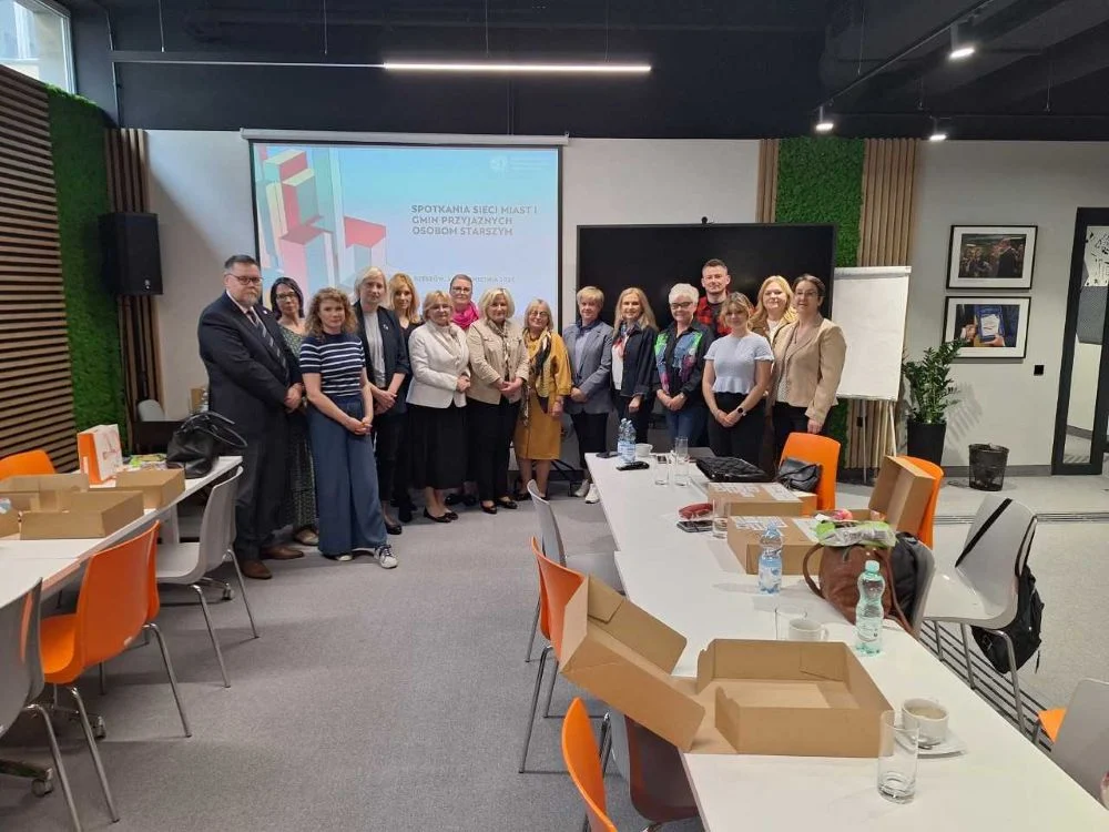 Katowice na spotkaniu Sieci Miast Przyjaznych Osobom Starszym