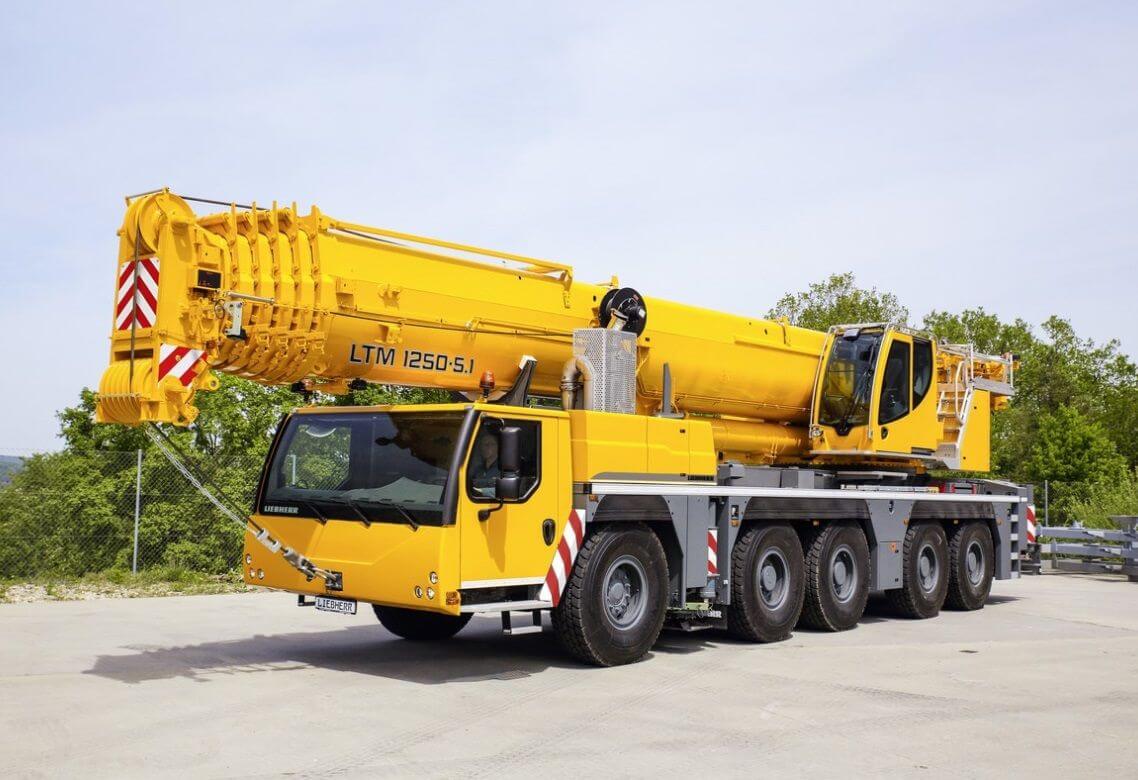 Wynajem dźwigów Liebherr w Gliwicach