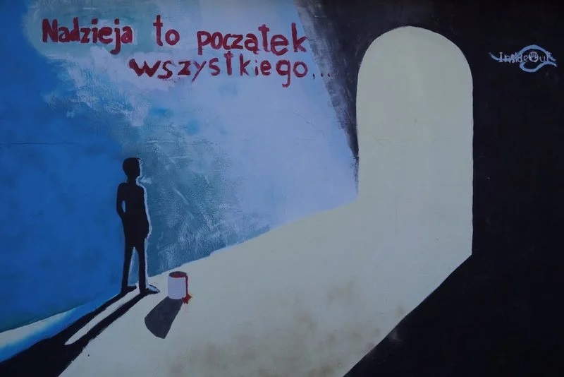Projekt InsideOut w Żorach – uczniowie stworzyli mural na rzecz społecznej świadomości