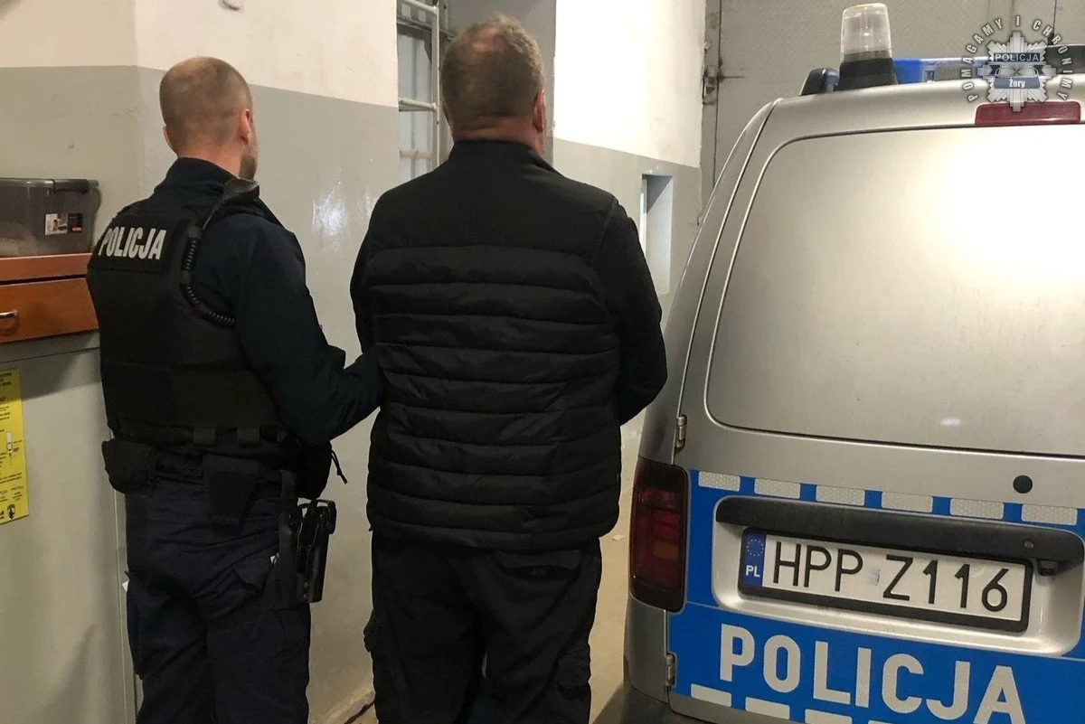 Żorscy policjanci zatrzymali poszukiwanego za rozbój i alimenty!