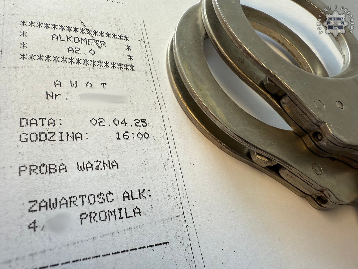 Skrajnie pijana matka opiekowała się dziećmi. Interwencja Policji w Żorach