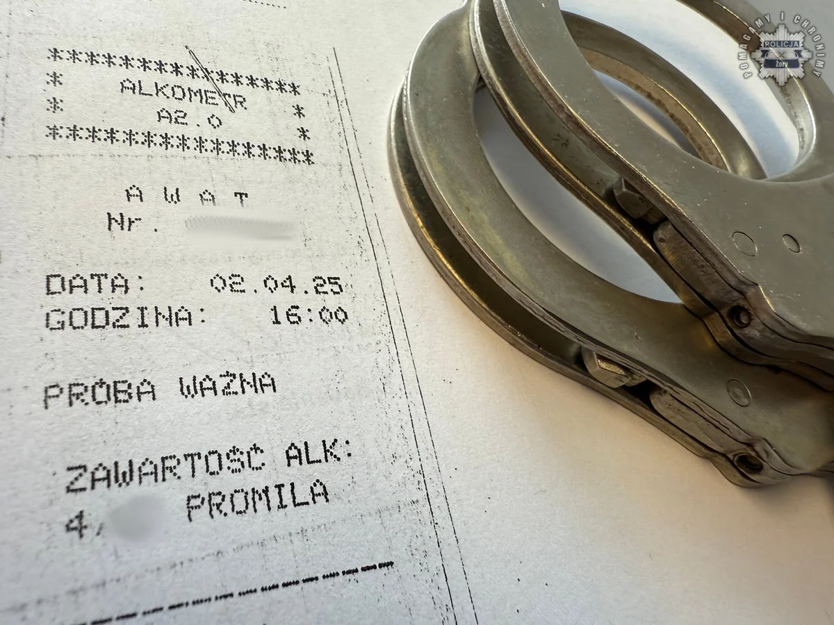 Skrajnie pijana matka opiekowała się dziećmi. Interwencja Policji w Żorach