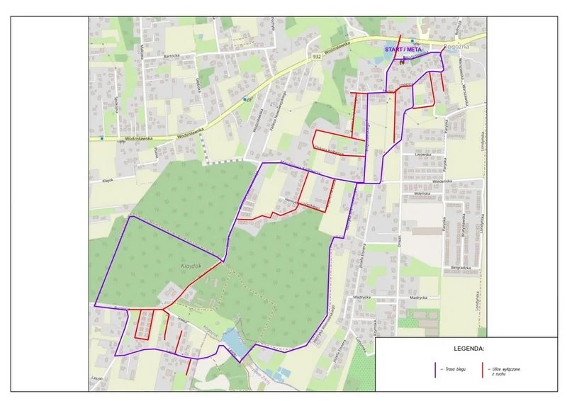 „Tam a nazod” – bieg i marsz Nordic Walking w szczytnym celu