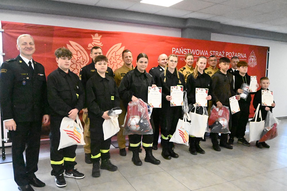 Młodzież zapobiega pożarom – eliminacje powiatowe w Żorach rozstrzygnięte