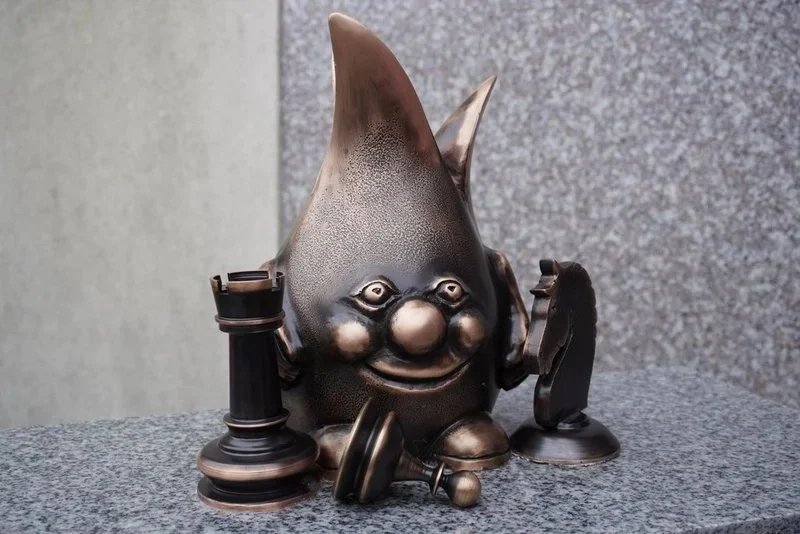 Nowy Żorek w Żorach! Szachista dołącza do miejskiej rodziny figurek