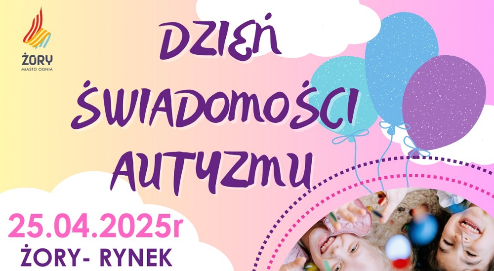 Razem dla świadomości! Dzień Świadomości Autyzmu już 25 kwietnia w Żorach