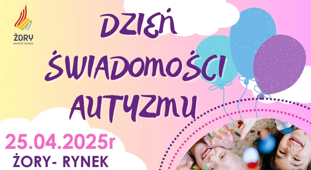Razem dla świadomości! Dzień Świadomości Autyzmu już 25 kwietnia w Żorach