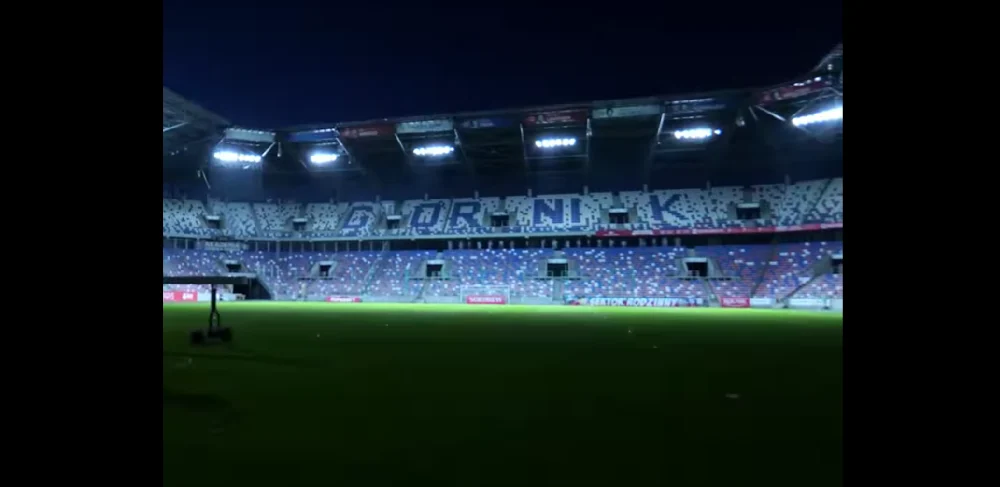 Arena Zabrze zyskała nowe oświetlenie!