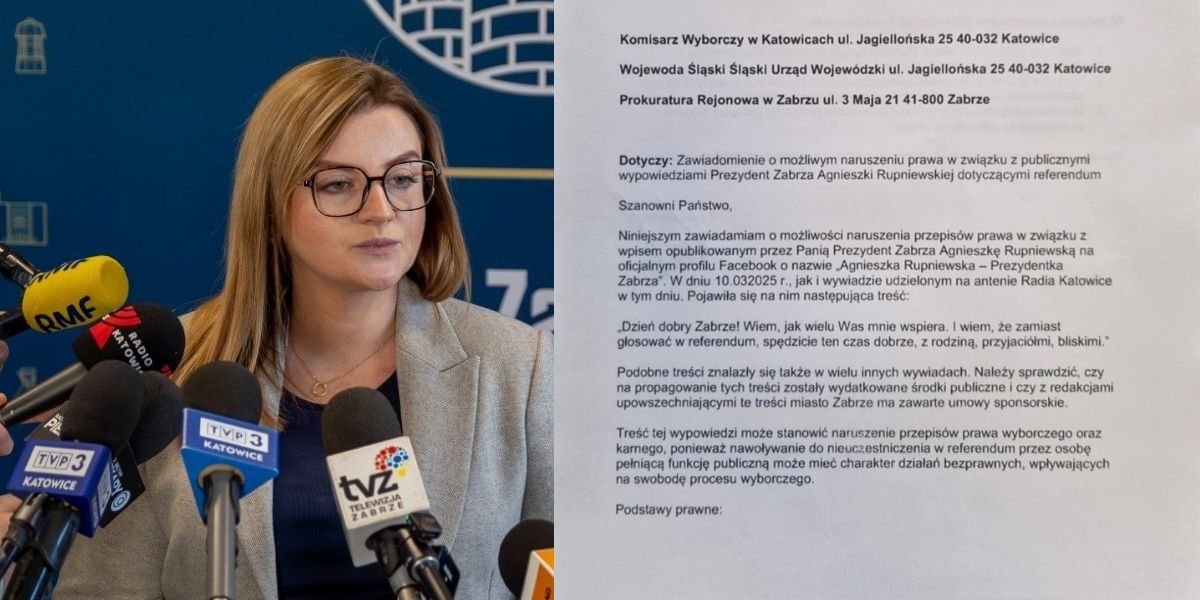 Prezydentka Rupniewska naruszyła przepisy? Komitet Reset zawiadomił prokuraturę