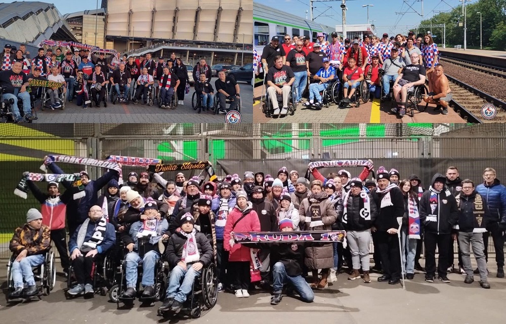 Razem na mecz! Trwa zbiórka na busa dla niepełnosprawnych kibiców Górnika Zabrze