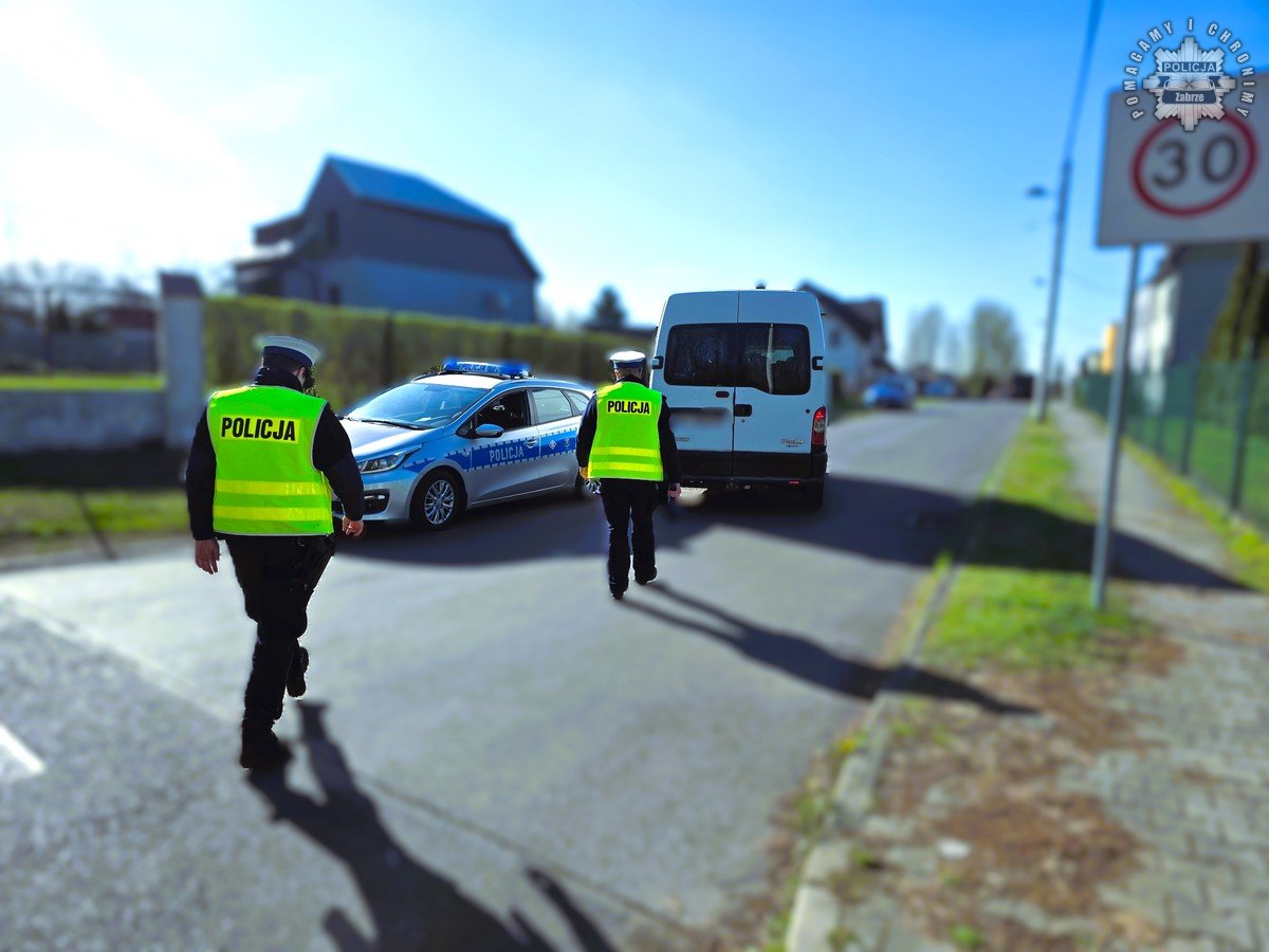 166 wykroczeń podczas działań "Prędkość" w Zabrzu