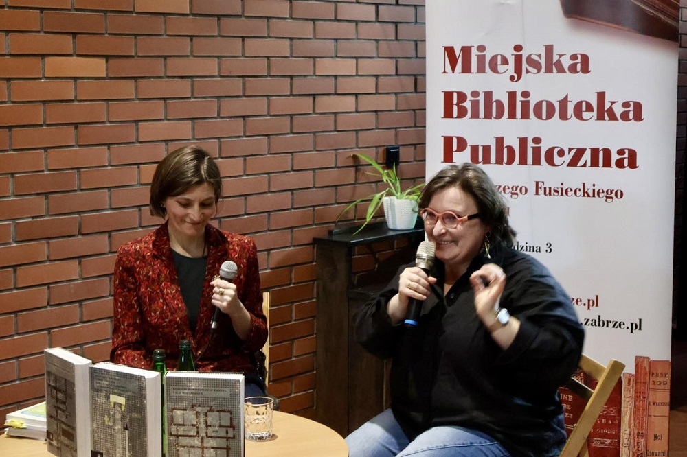 Spotkanie z Beatą Piechą van Schagen w ramach cyklu o przemyśle Zabrza