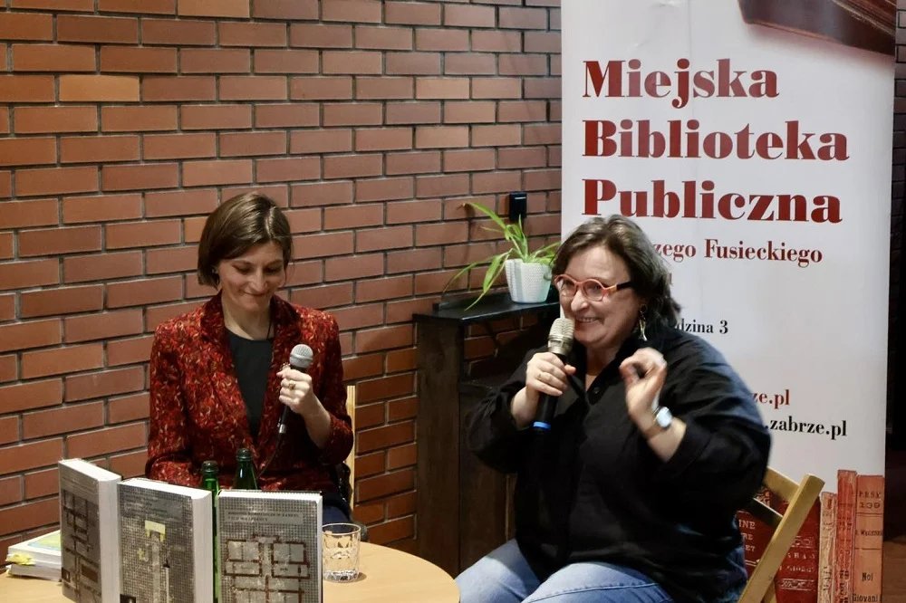 Spotkanie z Beatą Piechą van Schagen w ramach cyklu o przemyśle Zabrza